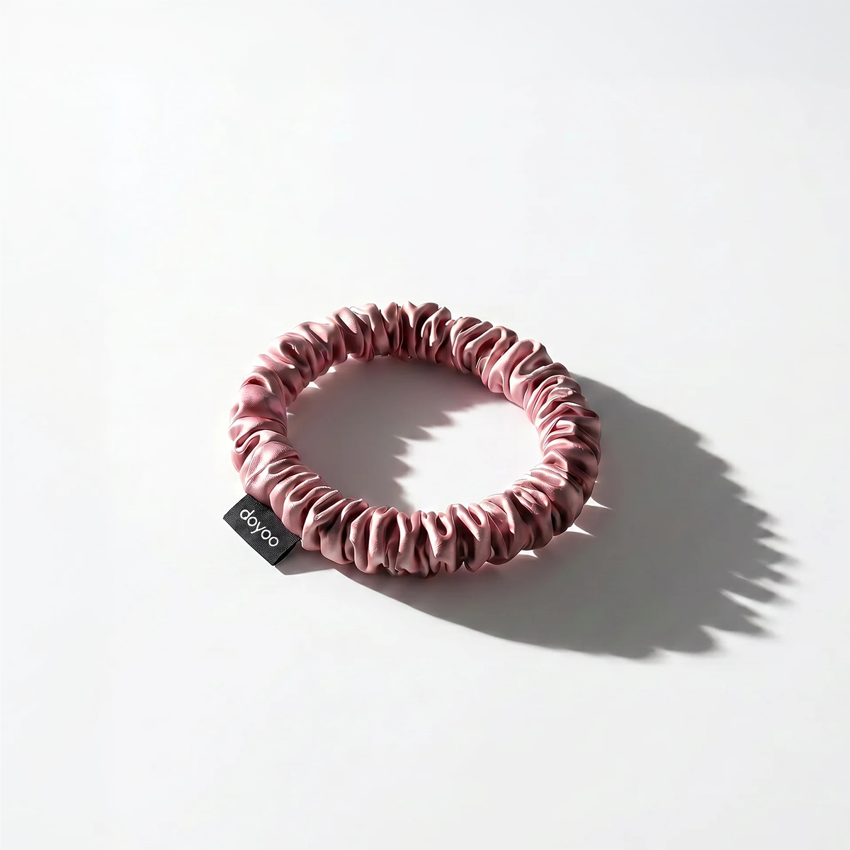 Doyoo Skinny Silk Scrunchies