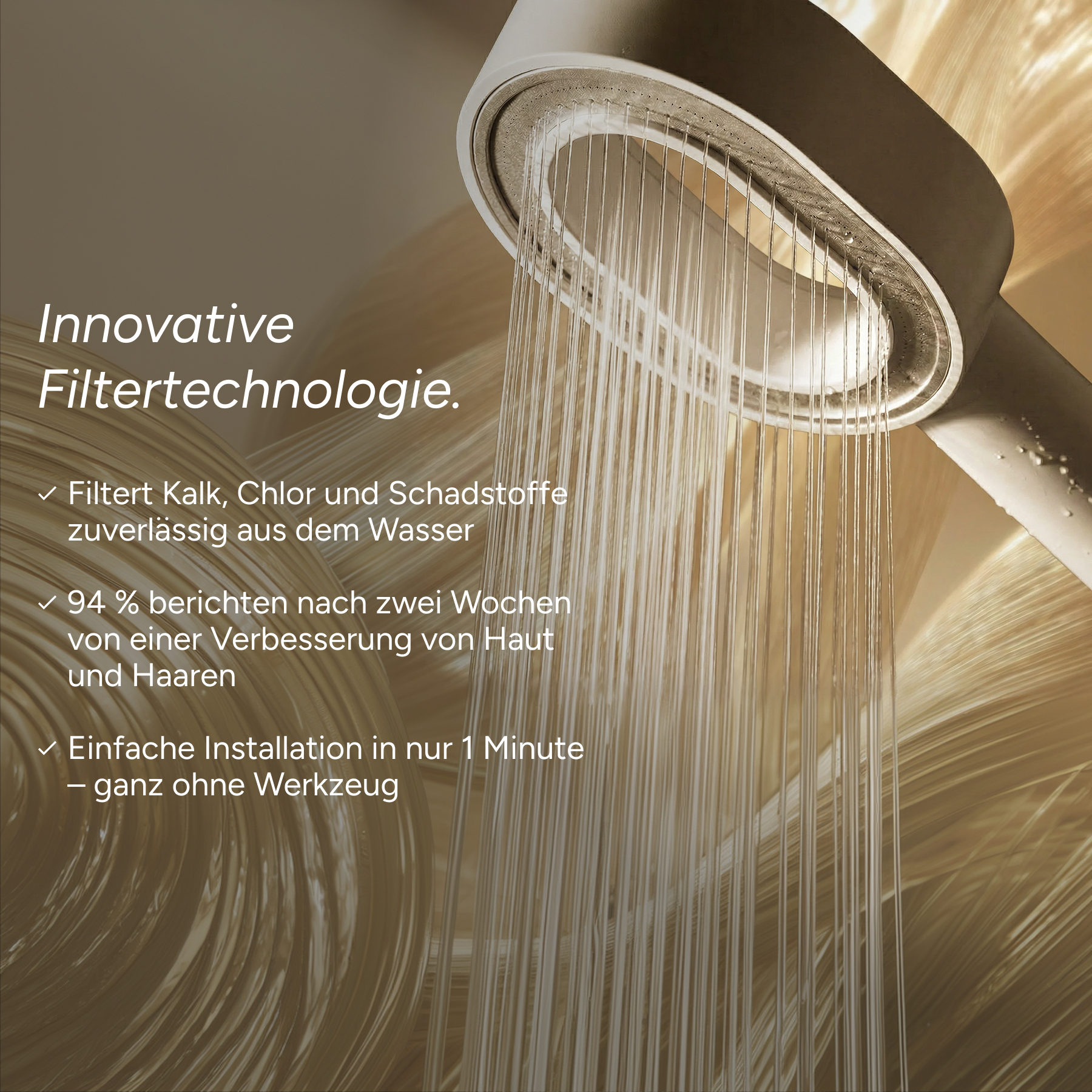 Pure 3in1 Beauty-Filterduschkopf