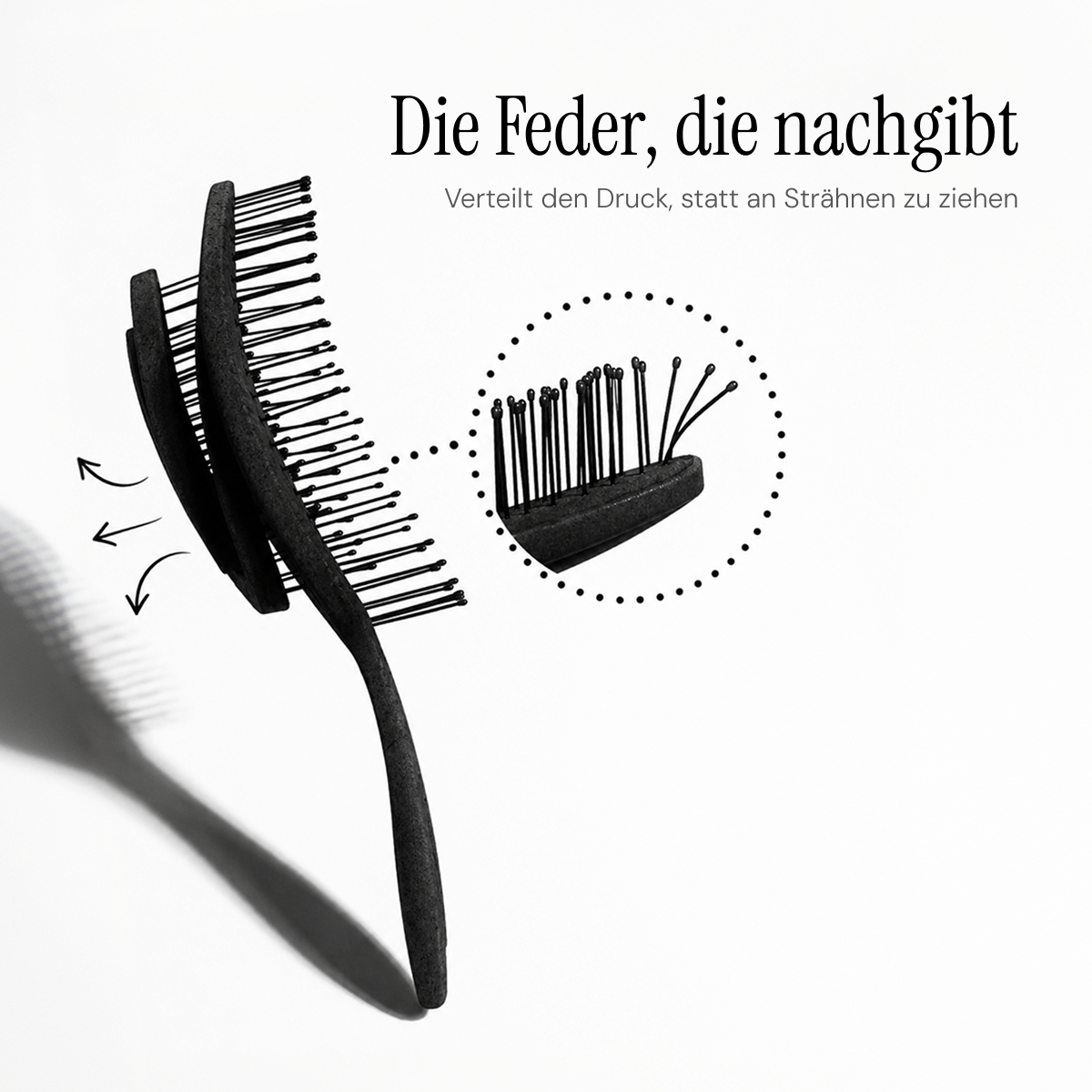 Doyoo™ AirBrush –  Anti-Ziep und Entwirrbürste