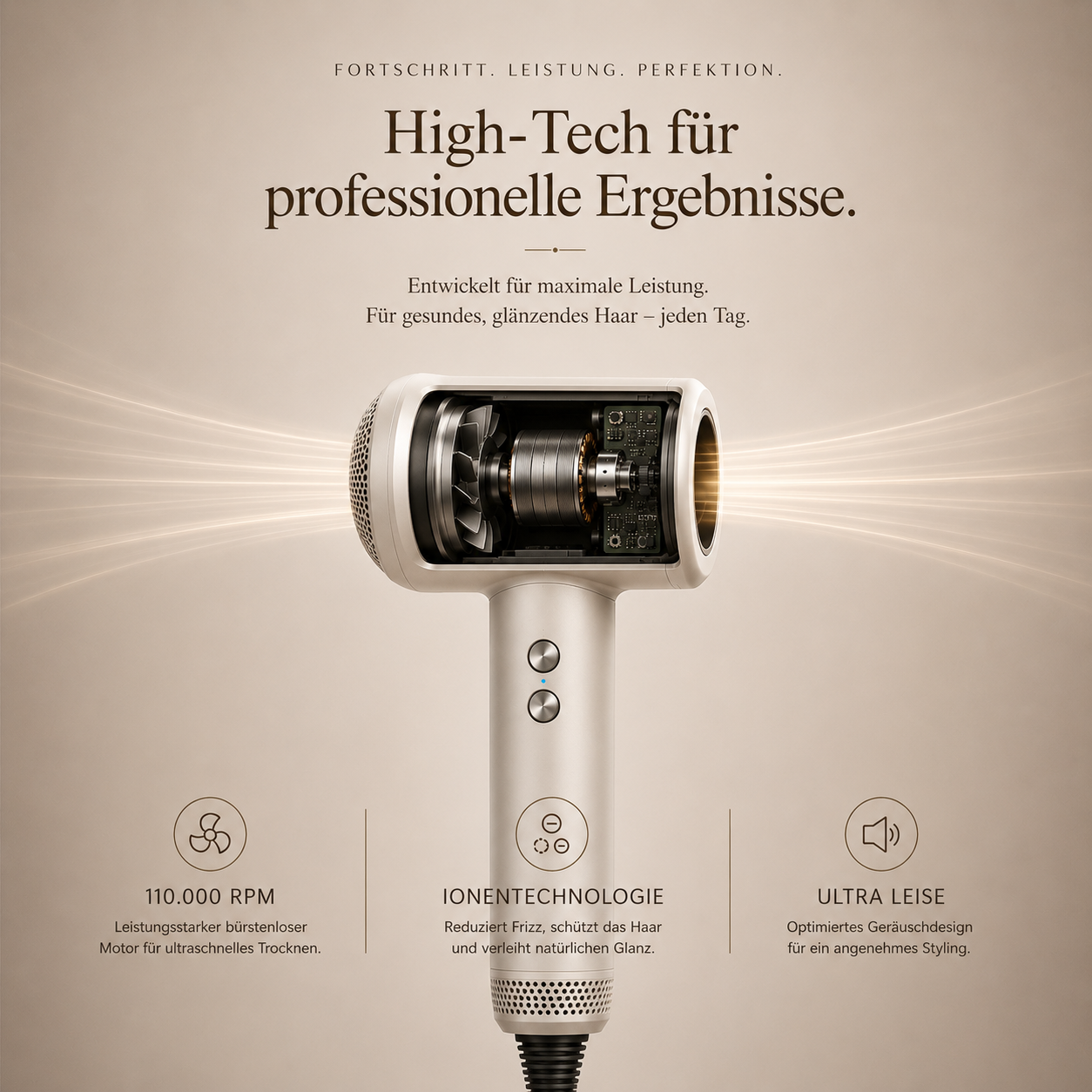 Doyoo™ AirPro 5in1 – Hochleistungsföhn