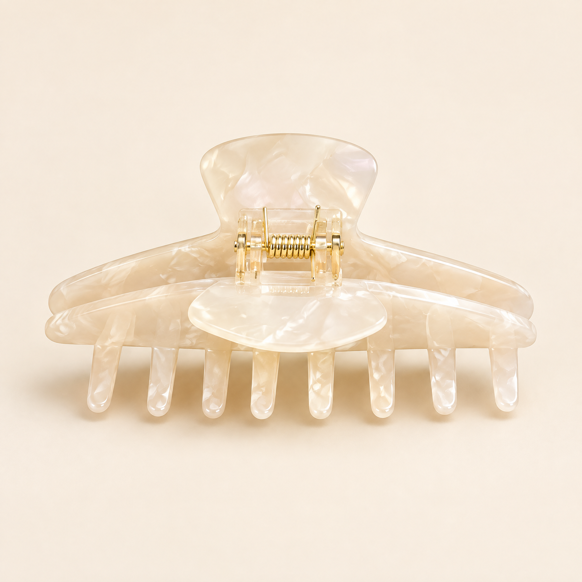 Doyoo Marble Claw - Hochwertige Haarspange im Marmor-Design