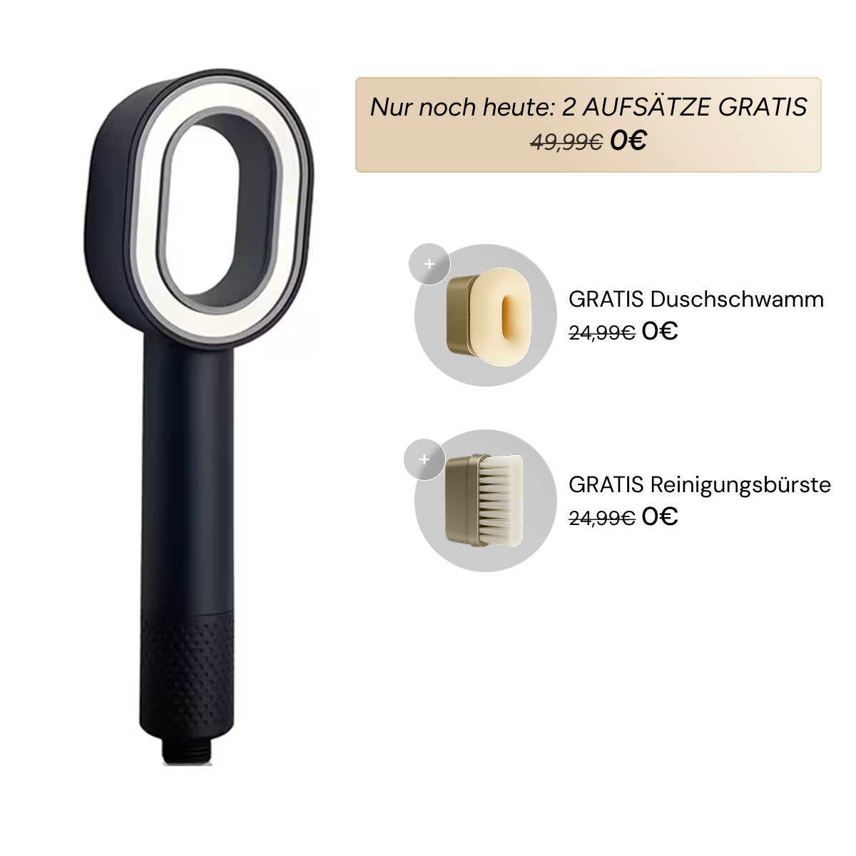 Pure 3in1 Beauty-Filterduschkopf