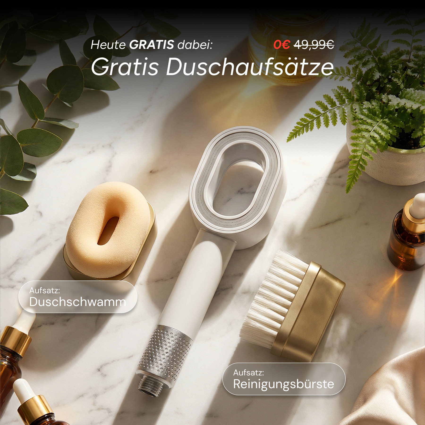 Pure 3in1 Beauty-Filterduschkopf