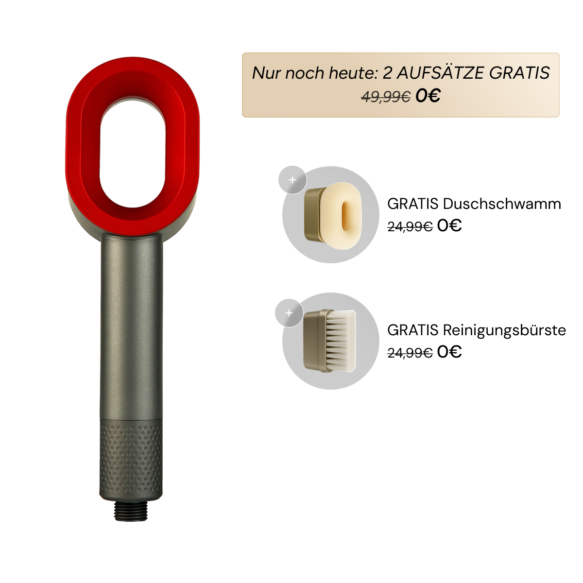 Pure 3in1 Beauty-Filterduschkopf