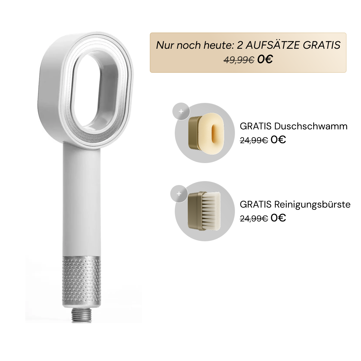 Pure 3in1 Beauty-Filterduschkopf