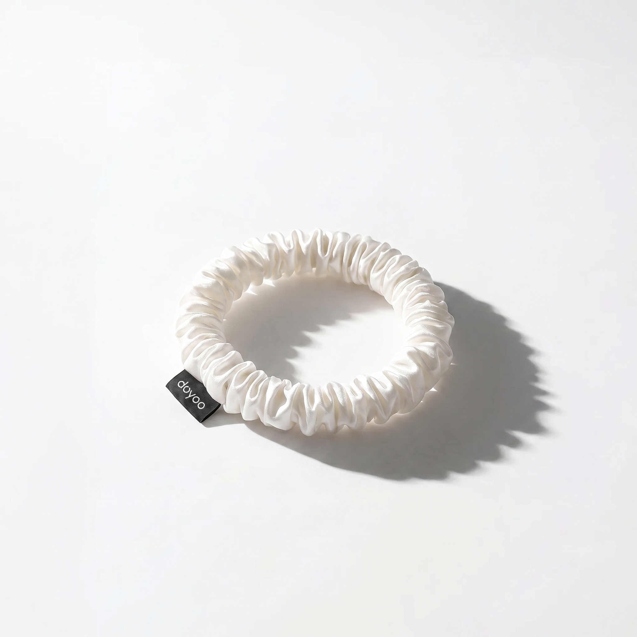 Doyoo Skinny Silk Scrunchies