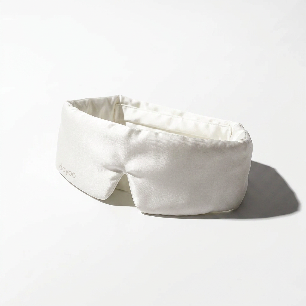 Doyoo™ Silk Sleep Mask - Schlafmaske aus Seide zur Reduktion von Augenringen und Falten